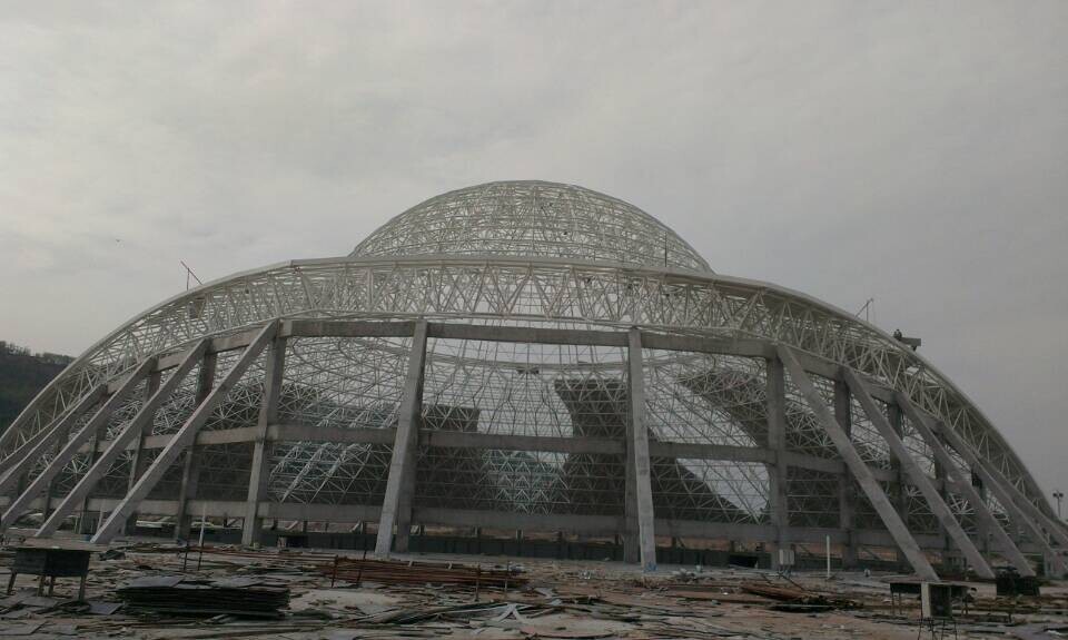 洪湖体育场馆网架工程